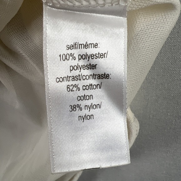 Maurices Lace Top Womens XL Sheer Ivory Fairy Blouse Boho Feminine Romantic - Picture 5 of 13